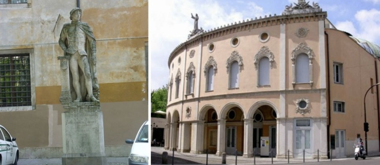 Restaurata la statua del Ruzante